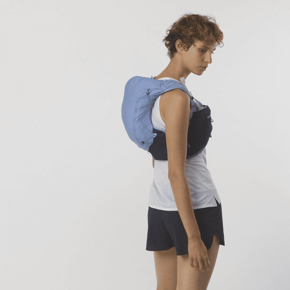 SALOMON ADV SKIN 12 W SET Running Bags and Backpacks - light blue - SALOMON - Evelostore