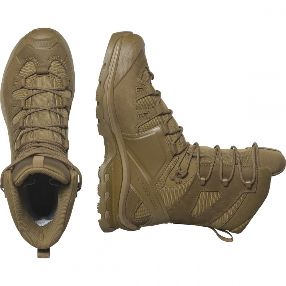 SALOMON QUEST 4D FORCES 2 HIGH GTX EN tactical footwear - coyote brown