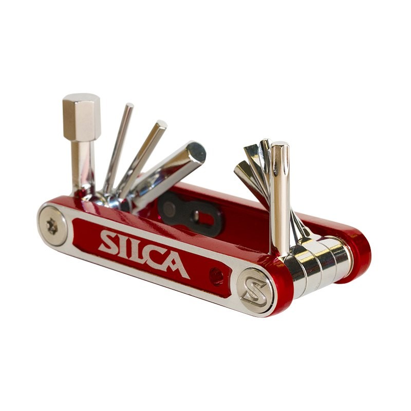 SILCA Multitool Italienisches Armeemesser Nove 9 Funktionen