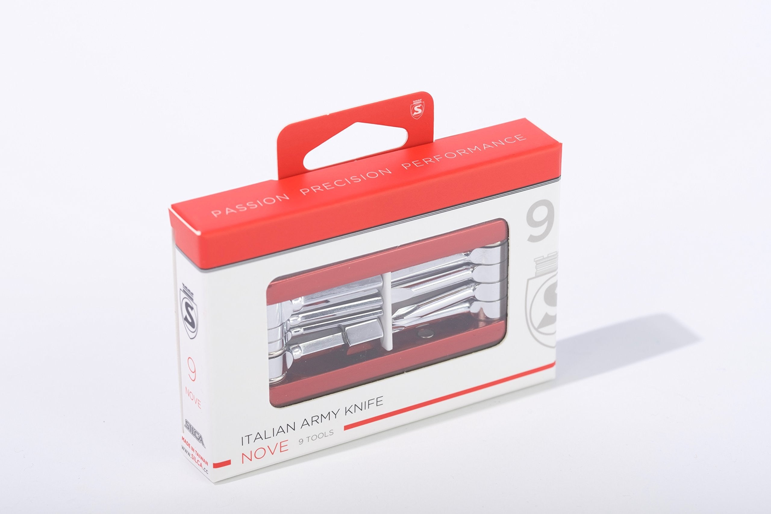 SILCA Multitool Italienisches Armeemesser Nove 9 Funktionen