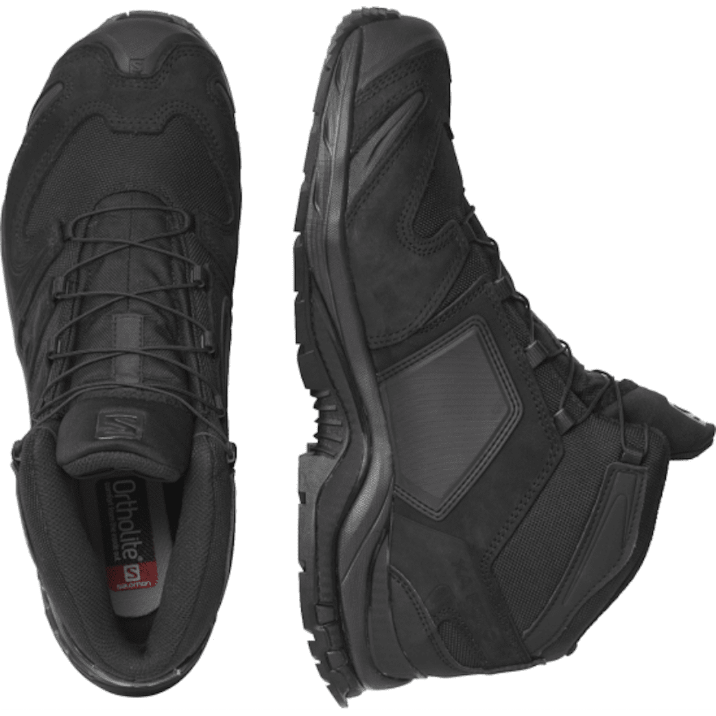 SALOMON XA FORCES MID WIDE GTX EN unisex forces shoes - black - SALOMON - Evelostore