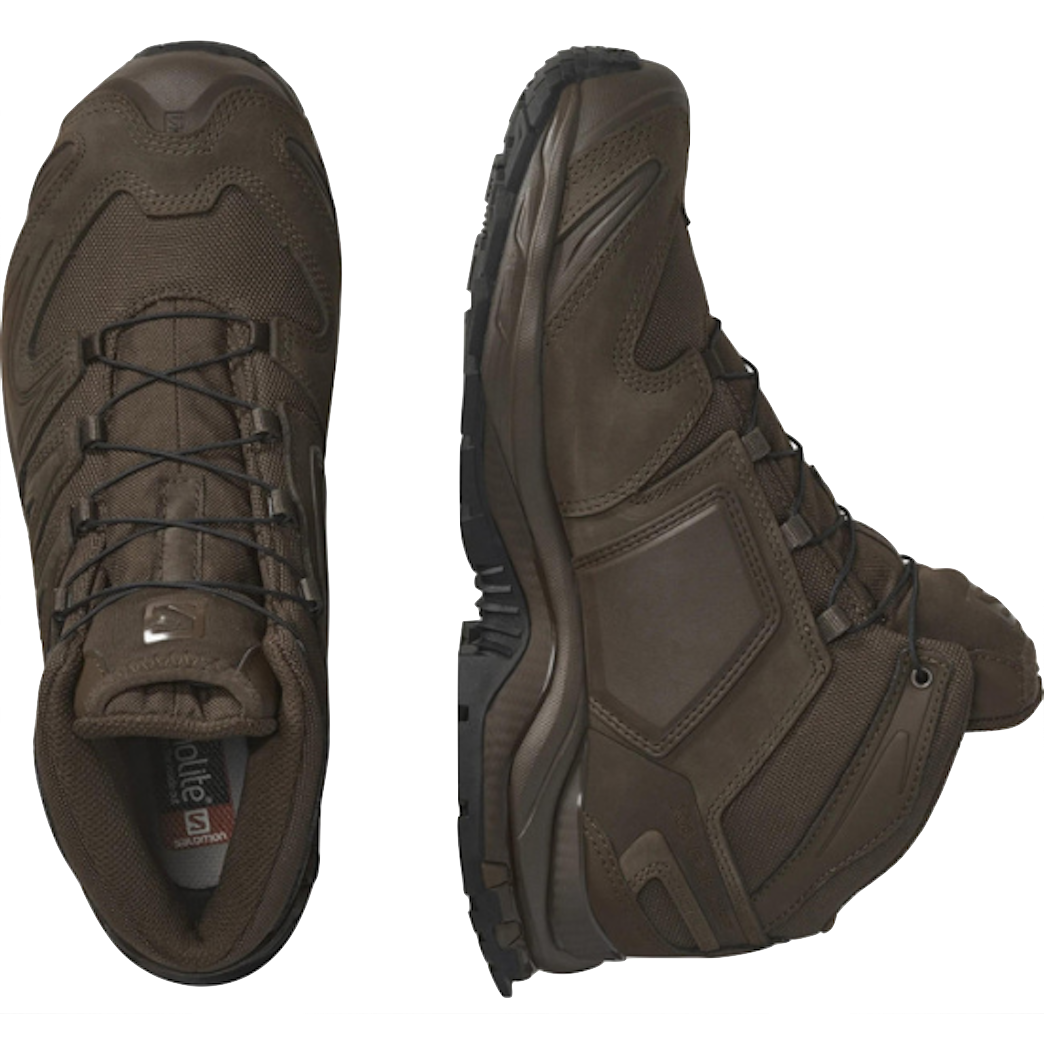SALOMON XA FORCES MID EN EARTH unisex forces shoes - brown
