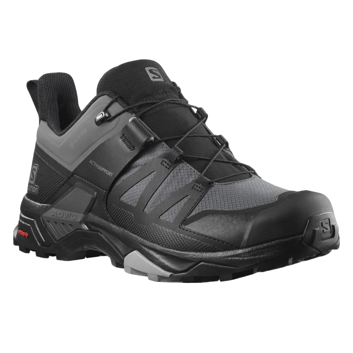 SALOMON X ULTRA 4 WIDE GTX hiking footwear - grey/black