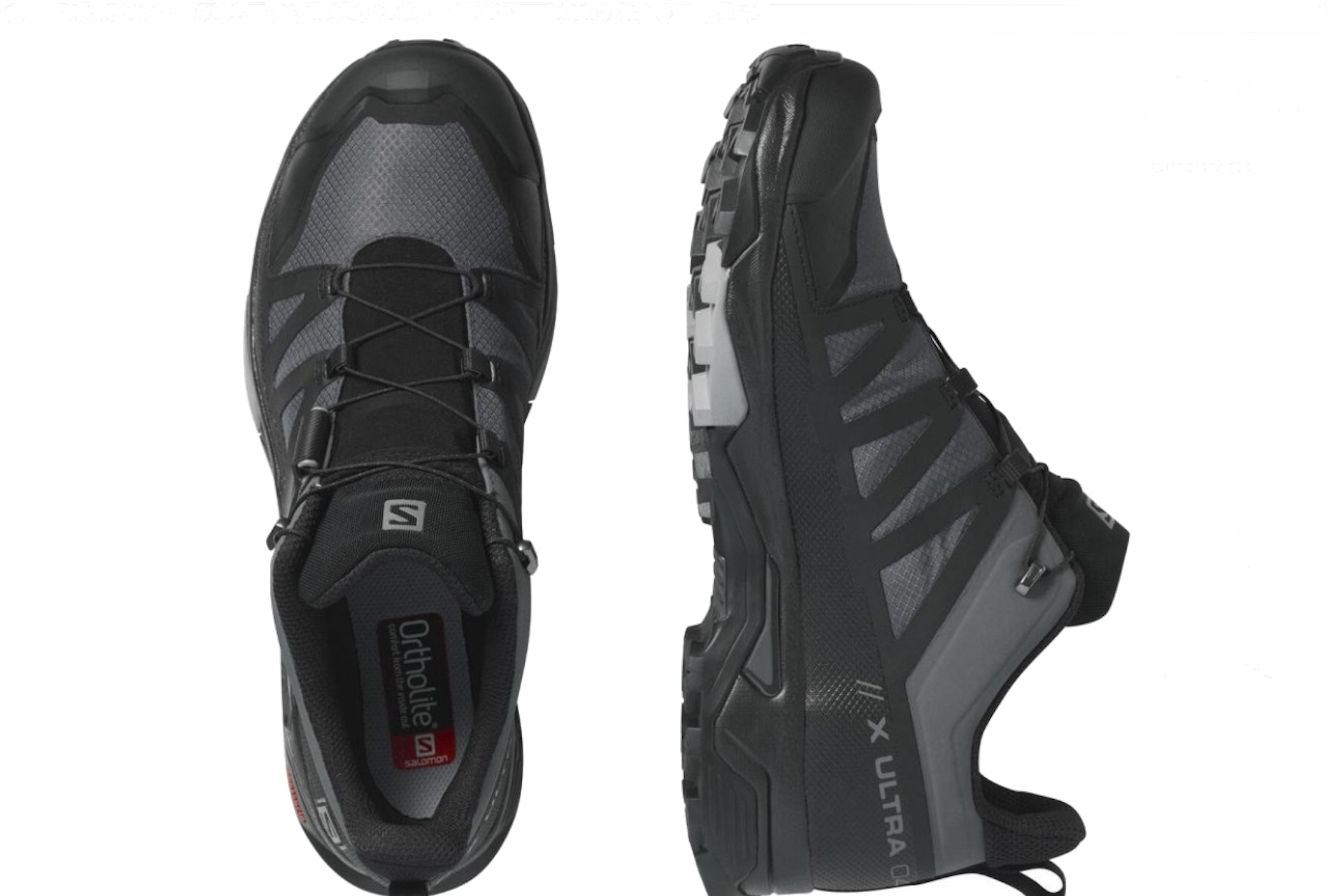 SALOMON X ULTRA 4 WIDE GTX hiking footwear - grey/black