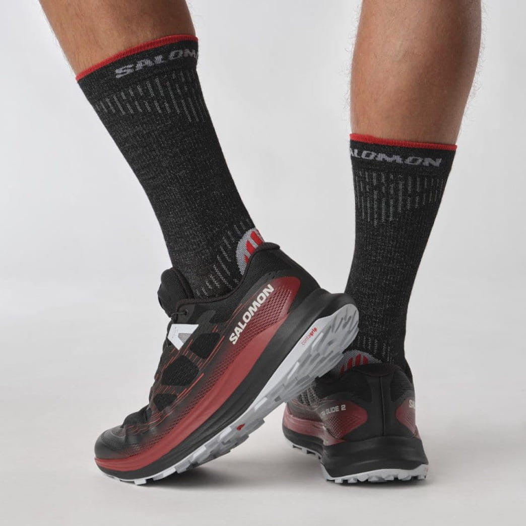 SALOMON ULTRA GLIDE 2 terränglöparskor - röd/svart/grå