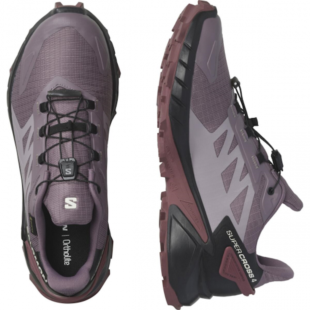 SALOMON SUPERCROSS 4 GTX W trailsko - violet/sort