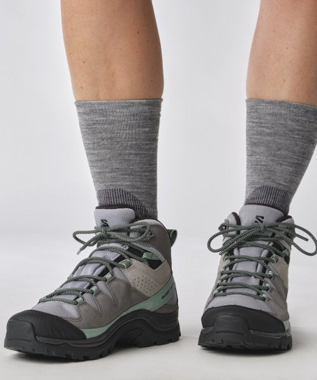 SALOMON QUEST ROVE GTX W hiking footwear - blue grey - SALOMON - Evelostore