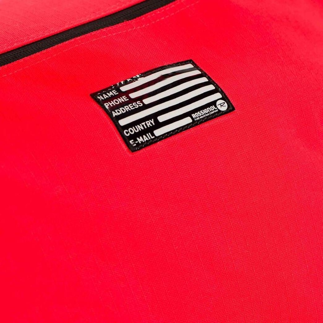 ROSSIGNOL HERO SKI BAG 2/3P ADJU 190/220cm ski bag - orange - ROSSIGNOL - Evelostore