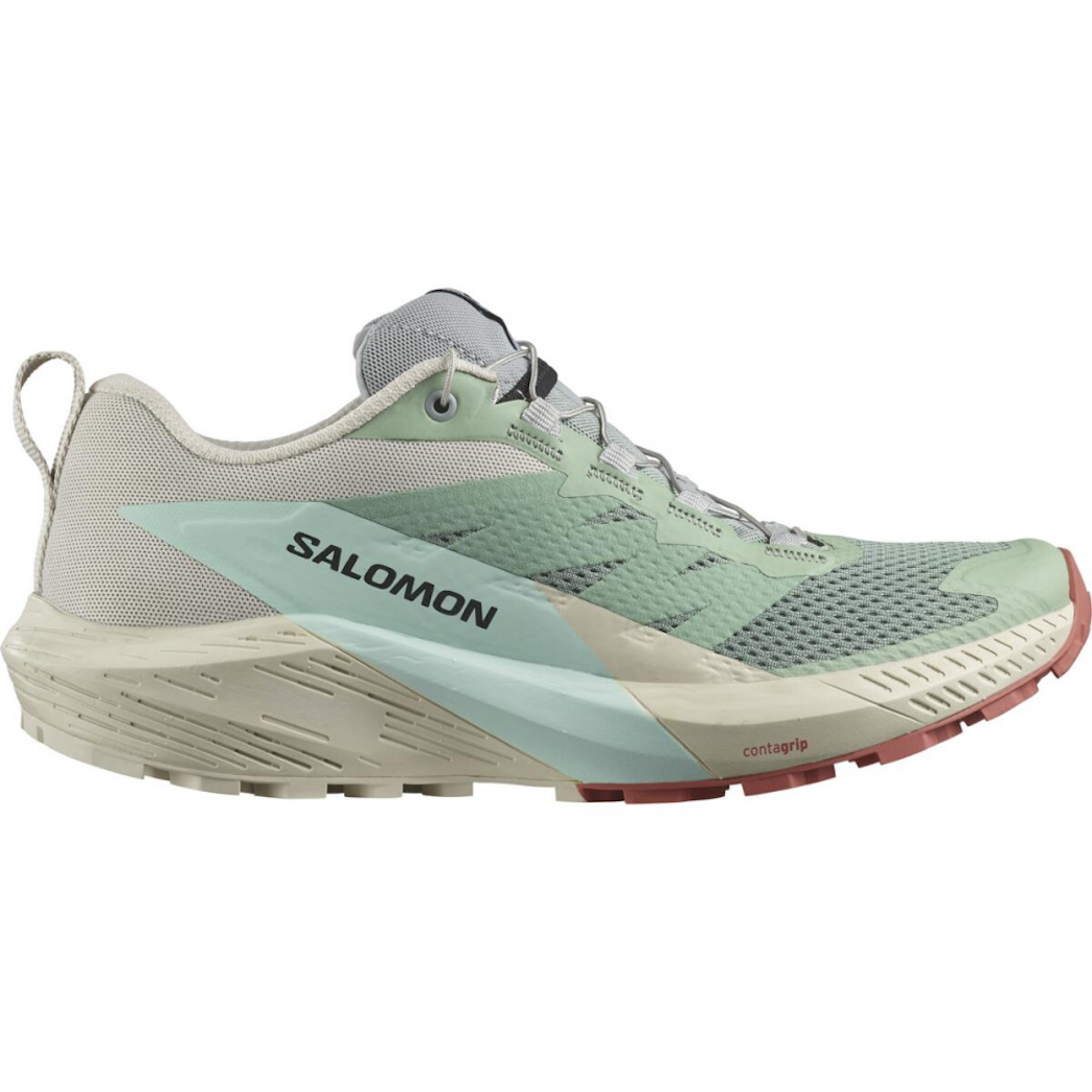 SALOMON SENSE RIDE 5 W trailløbesko – lyseblå/grøn/grå