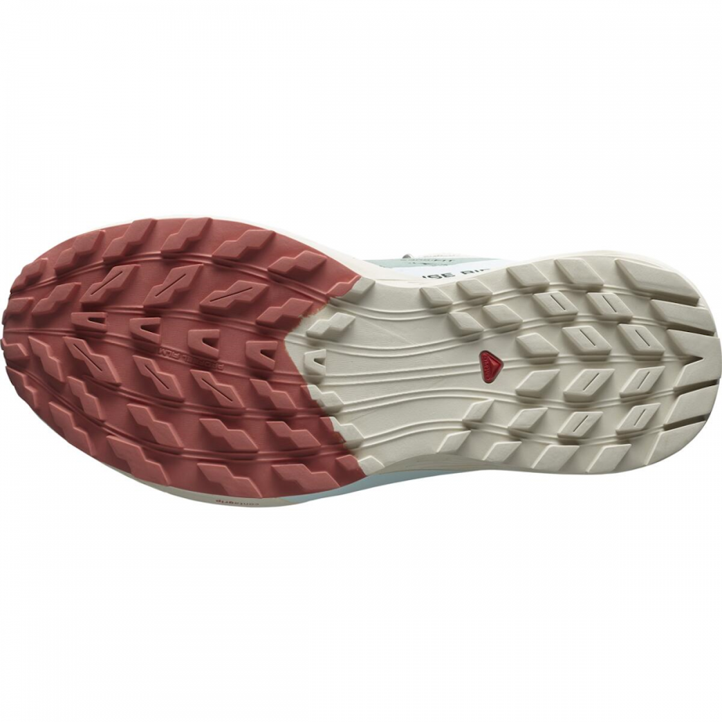 SALOMON SENSE RIDE 5 W trailløbesko – lyseblå/grøn/grå