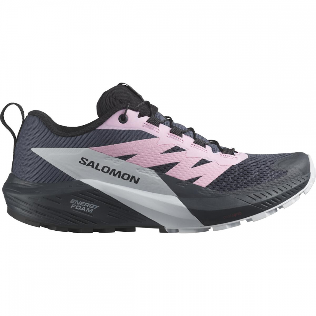 SALOMON SENSE RIDE 5 W Trailrunning-Schuhe - schwarz/grau/rosa