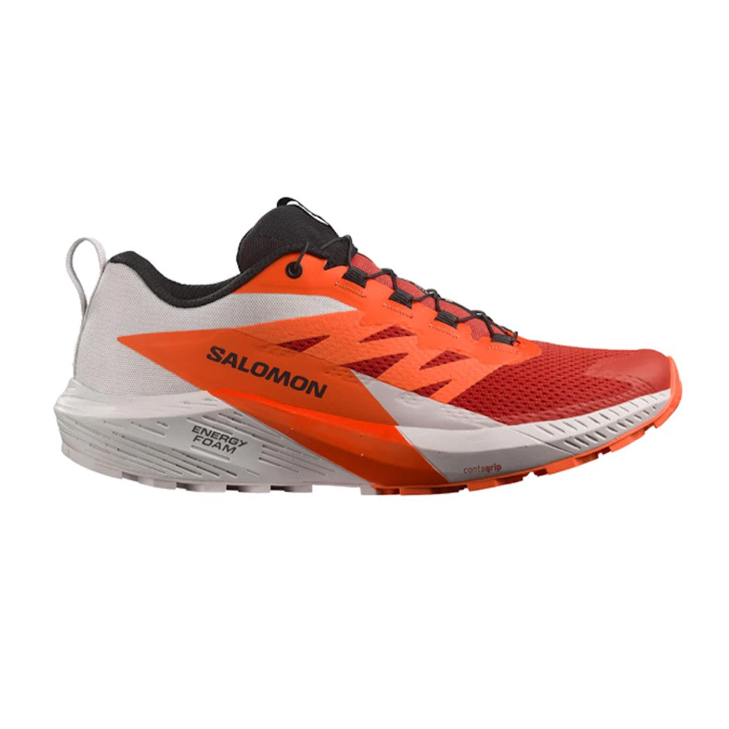 SALOMON SENSE RIDE 5 trailløbesko – grå/orange/rød