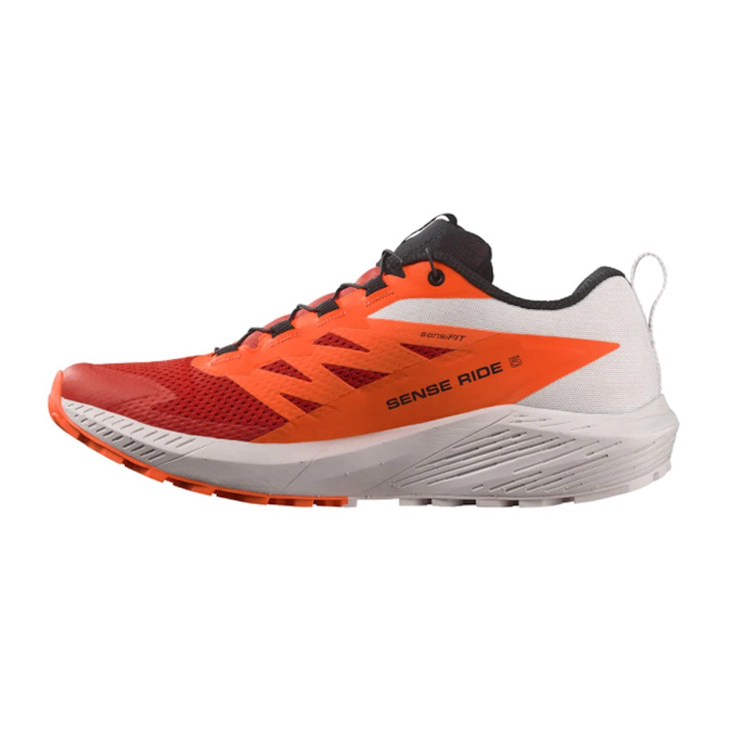 SALOMON SENSE RIDE 5 trailløbesko – grå/orange/rød