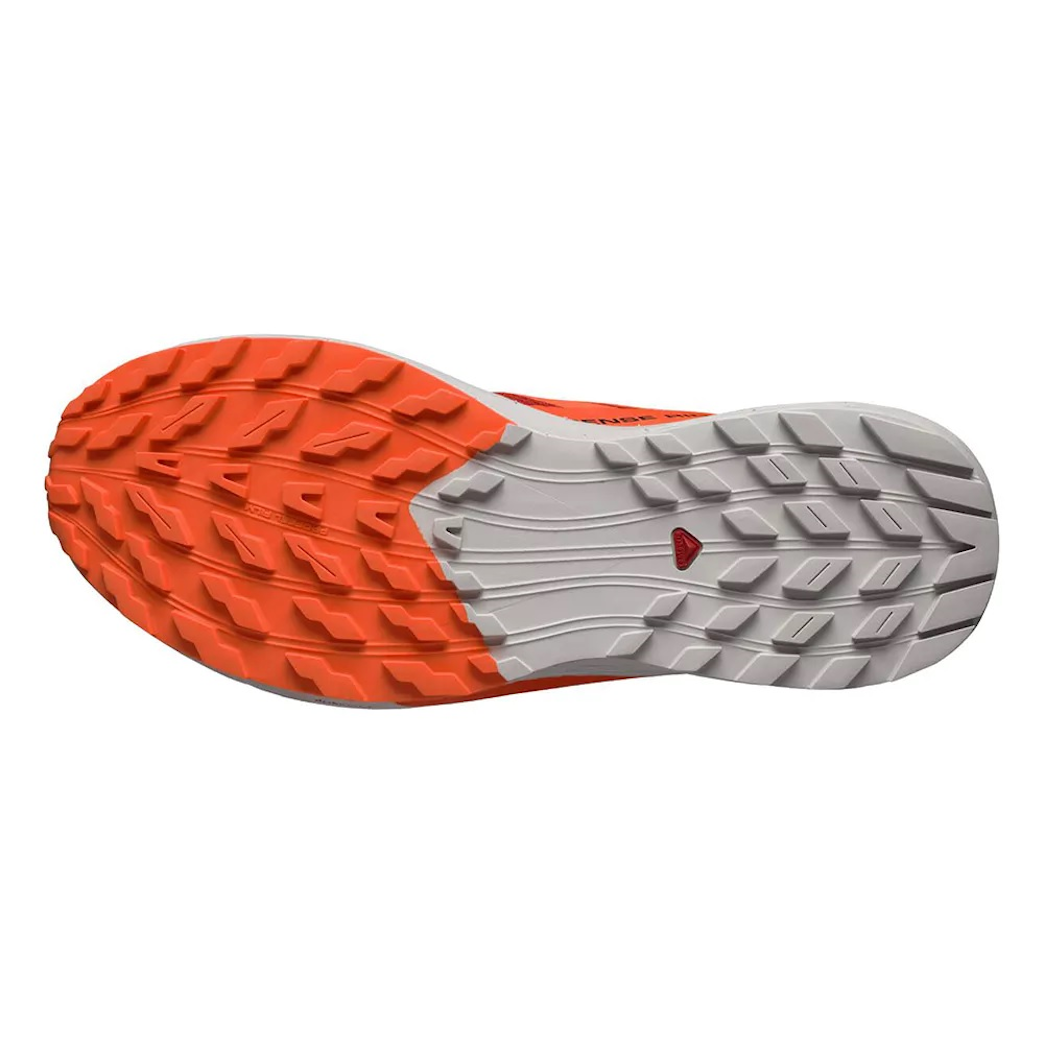 SALOMON SENSE RIDE 5 trailløbesko – grå/orange/rød