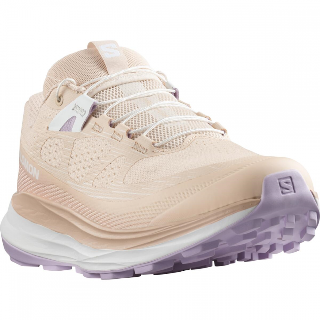 SALOMON ULTRA GLIDE 2 W polkujuoksukengät - persikka/violetti/valkoinen