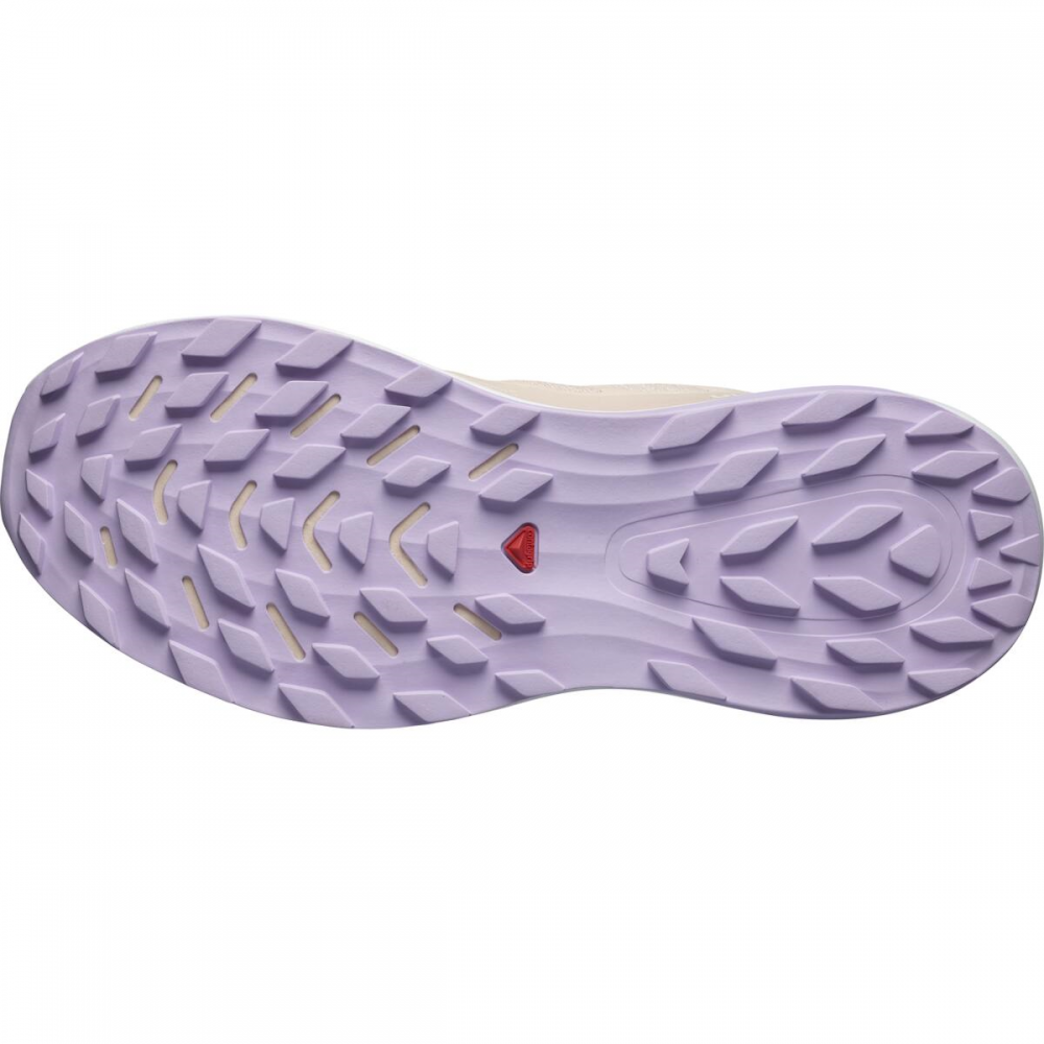 SALOMON ULTRA GLIDE 2 W polkujuoksukengät - persikka/violetti/valkoinen