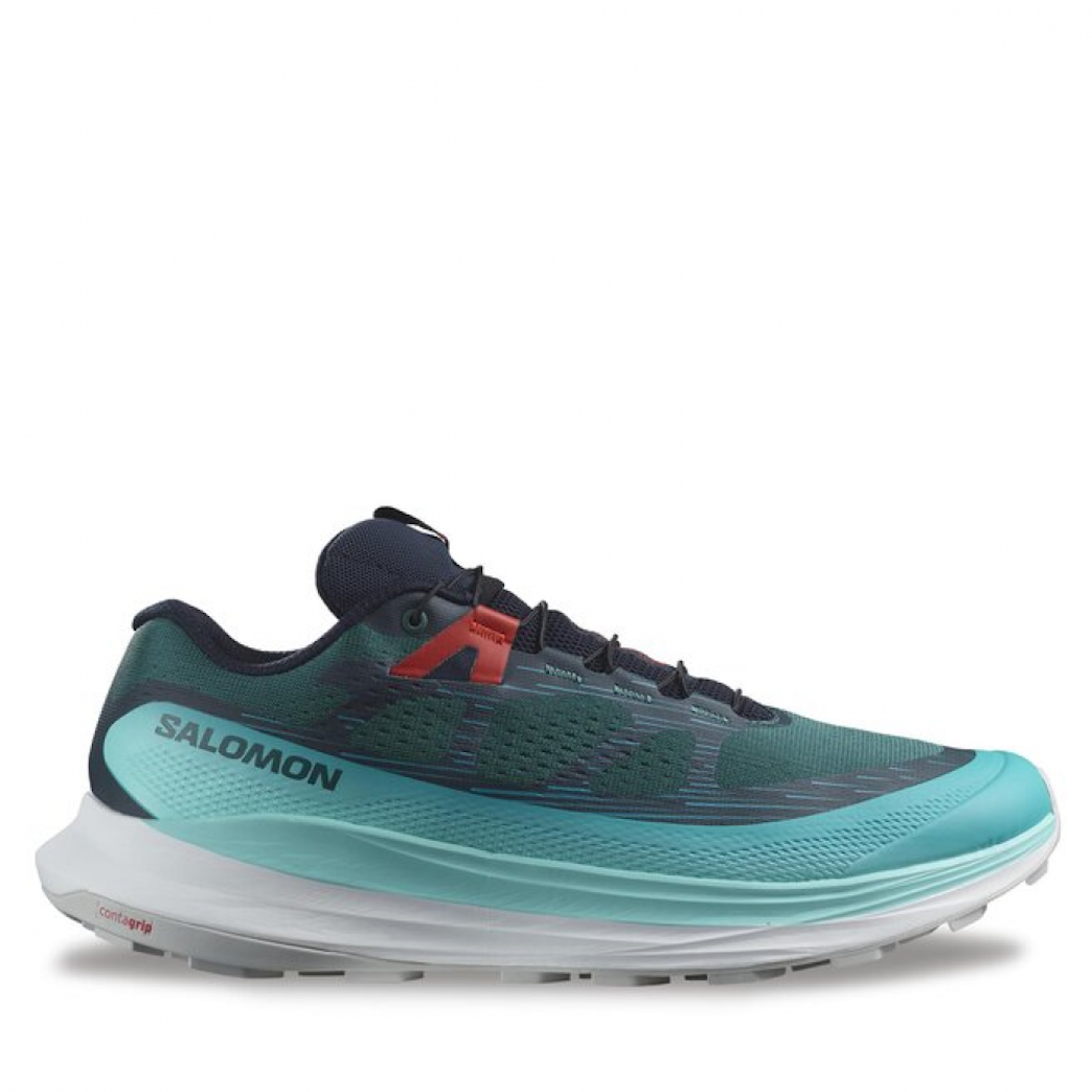 Buty do biegania terenowego SALOMON ULTRA GLIDE 2 – niebieskie/jasnoniebieskie/białe