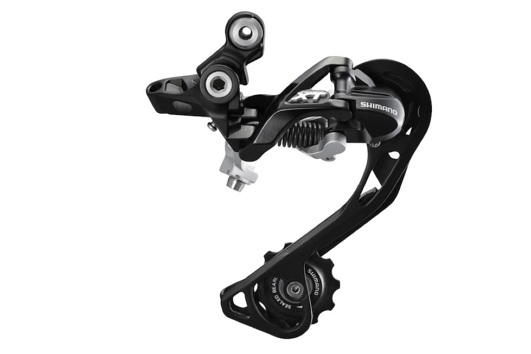 SHIMANO DEORE XT RD - M781 - SGS Shadow rear derailleur 10 - speed black - SHIMANO - Evelostore