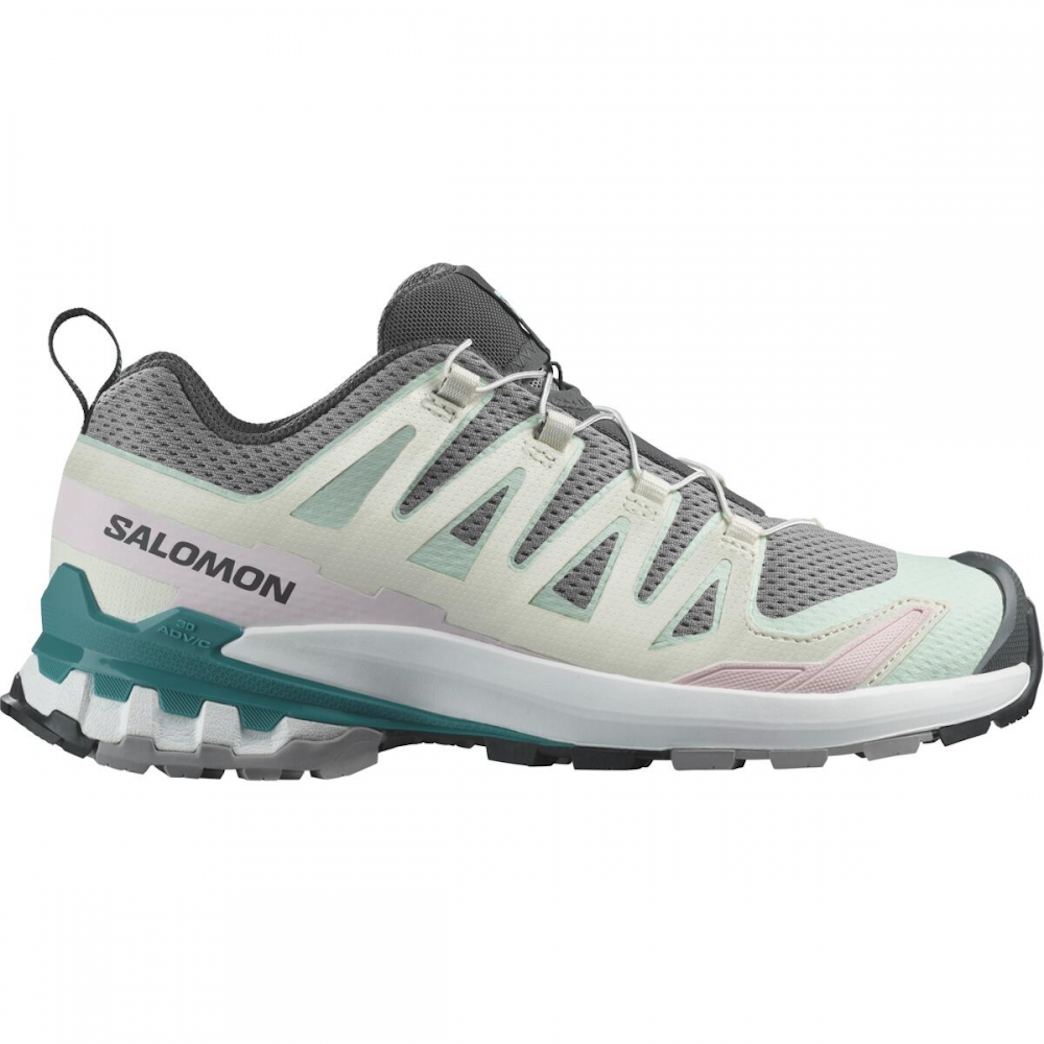 SALOMON XA PRO 3D V9 W vandresko – hvid/grå/lyserød
