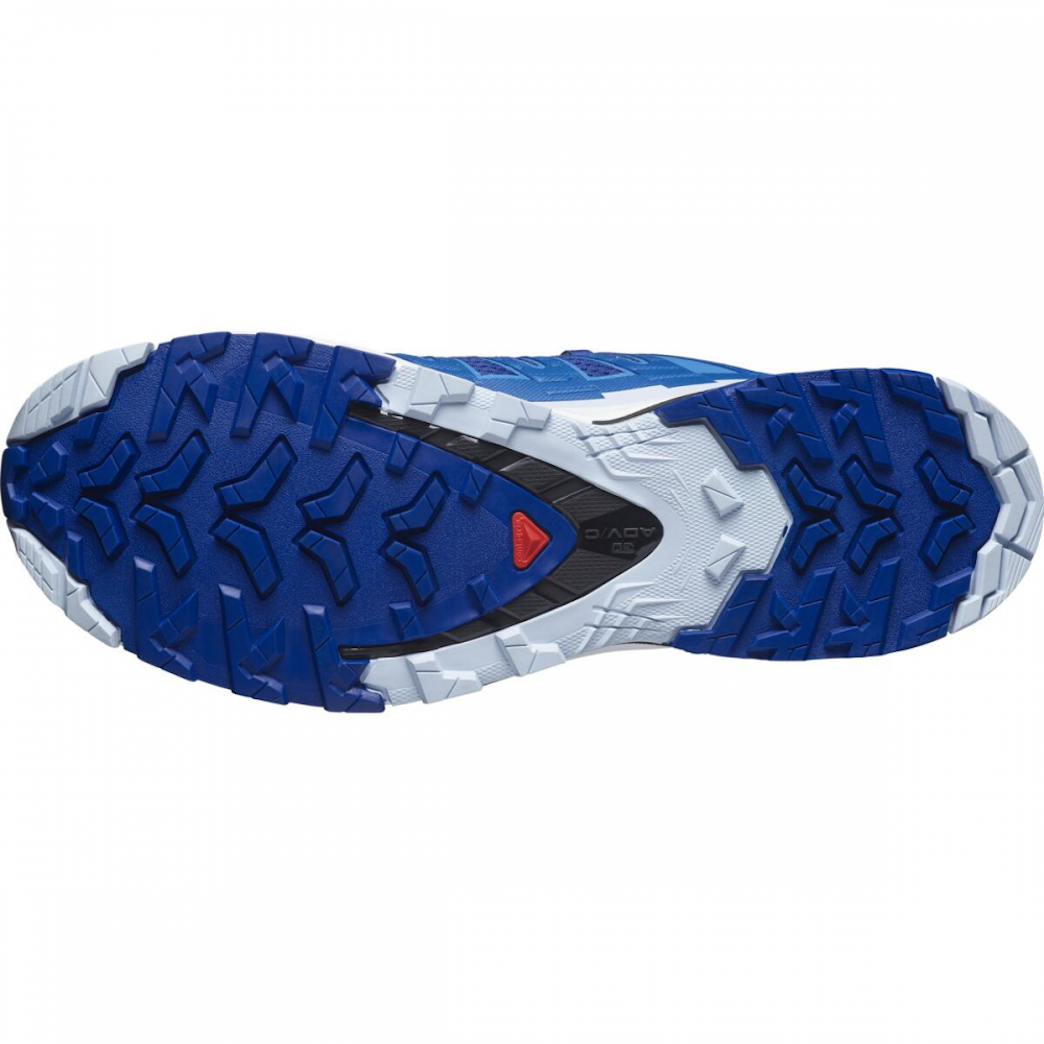 SALOMON XA PRO 3D V9 trail running shoes - blue/white