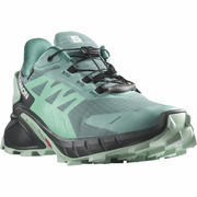 SALOMON SUPERCROSS 4 GTX W Trailrunning-Schuhe - hellblau/schwarz