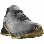 SALOMON SUPERCROSS 4 GTX trail running shoes - grey/brown