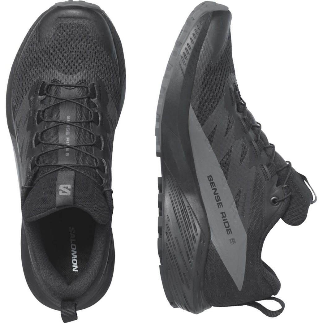 SALOMON SENSE RIDE 5 GTX trailløbesko – sort/mørkegrå