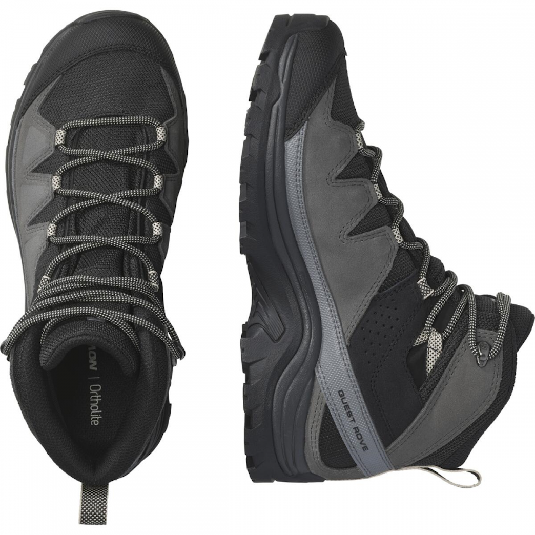 SALOMON QUEST ROVE GTX W Wanderschuhe - grau/schwarz
