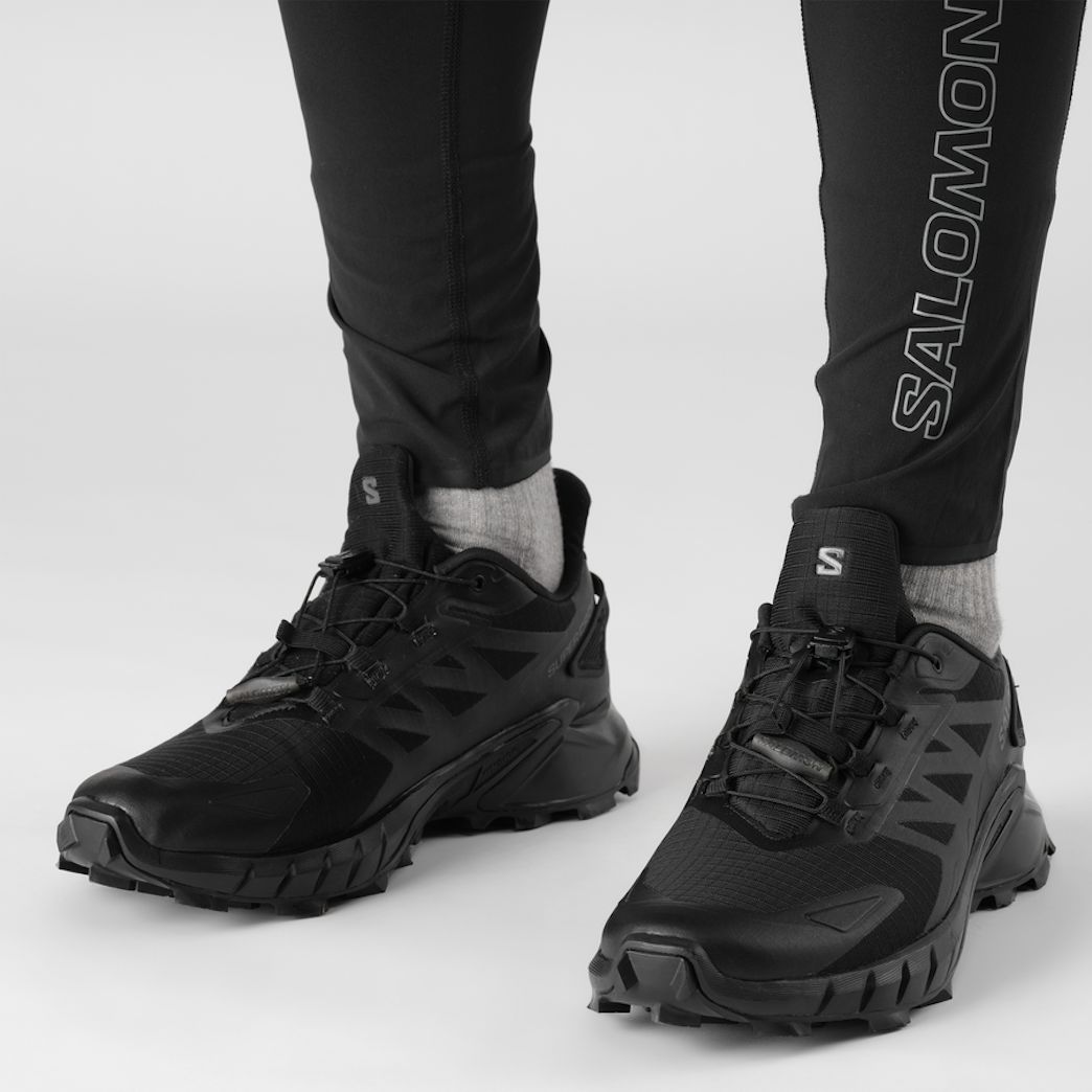 SALOMON SUPERCROSS 4 GTX trail running shoes - black