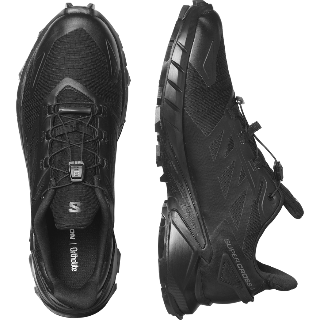 SALOMON SUPERCROSS 4 GTX trail running shoes - black