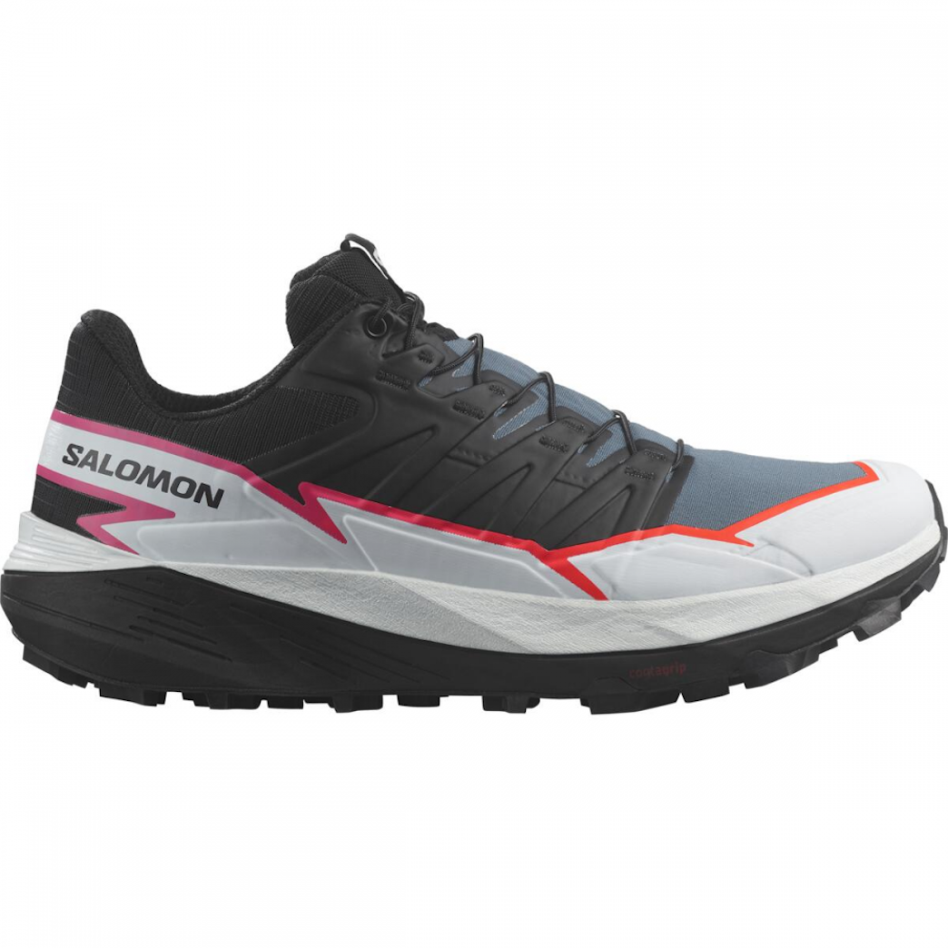 SALOMON THUNDERCROSS W trailsko til trailløb - sort/hvid/lyserød