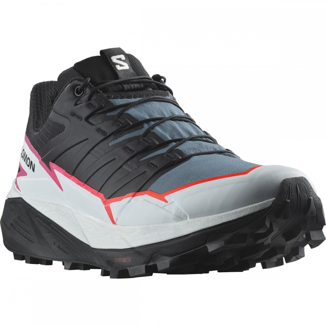 SALOMON THUNDERCROSS W trailsko til trailløb - sort/hvid/lyserød