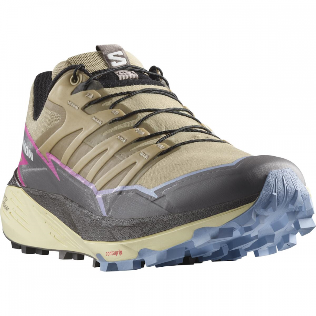 SALOMON THUNDERCROSS W skriešanas apavi - beige/brown/violet