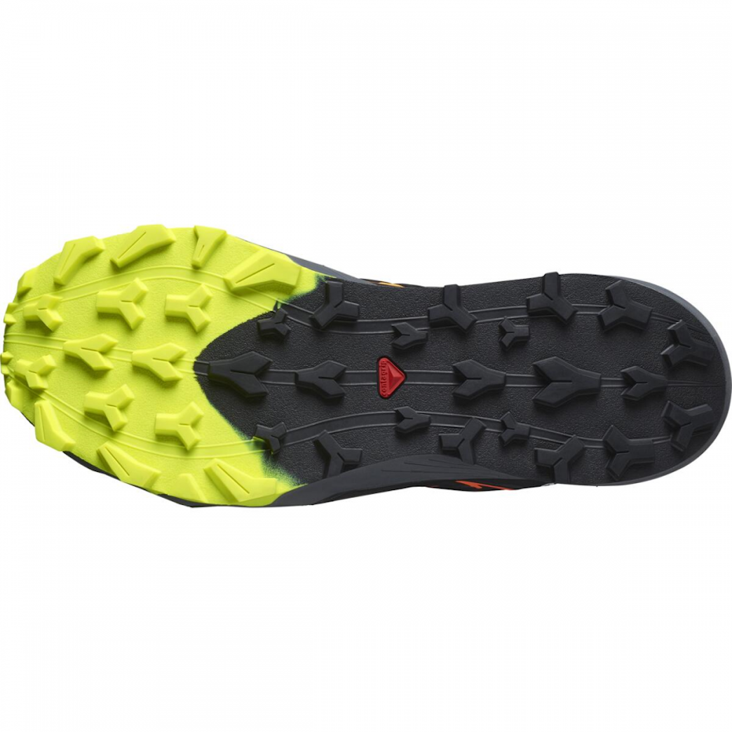 Zapatillas de trail running SALOMON THUNDERCROSS - negro/naranja/amarillo
