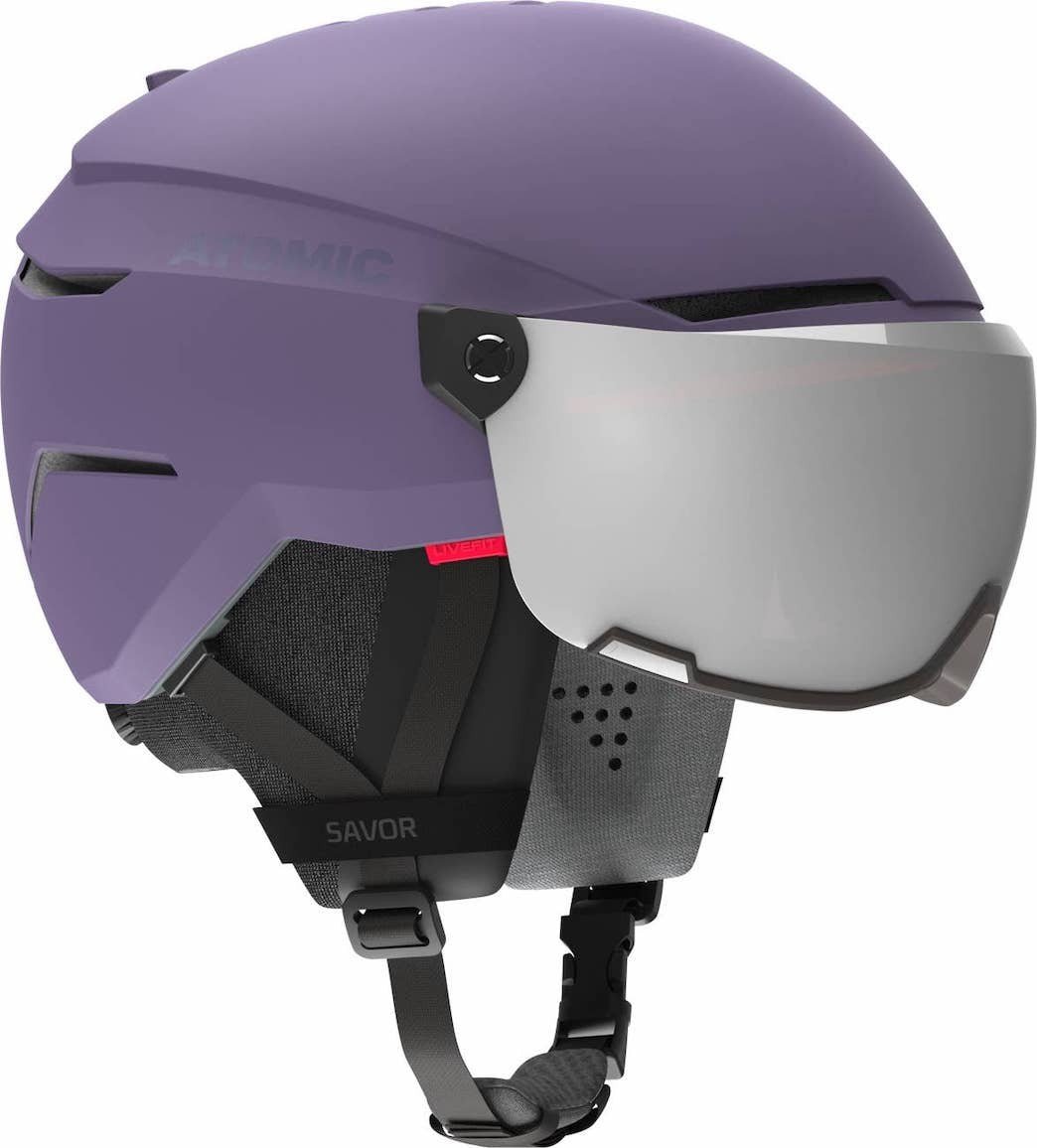 ATOMIC SAVOR VISOR ST / ST C2 helmet - light purple w/silver - ATOMIC - Evelostore