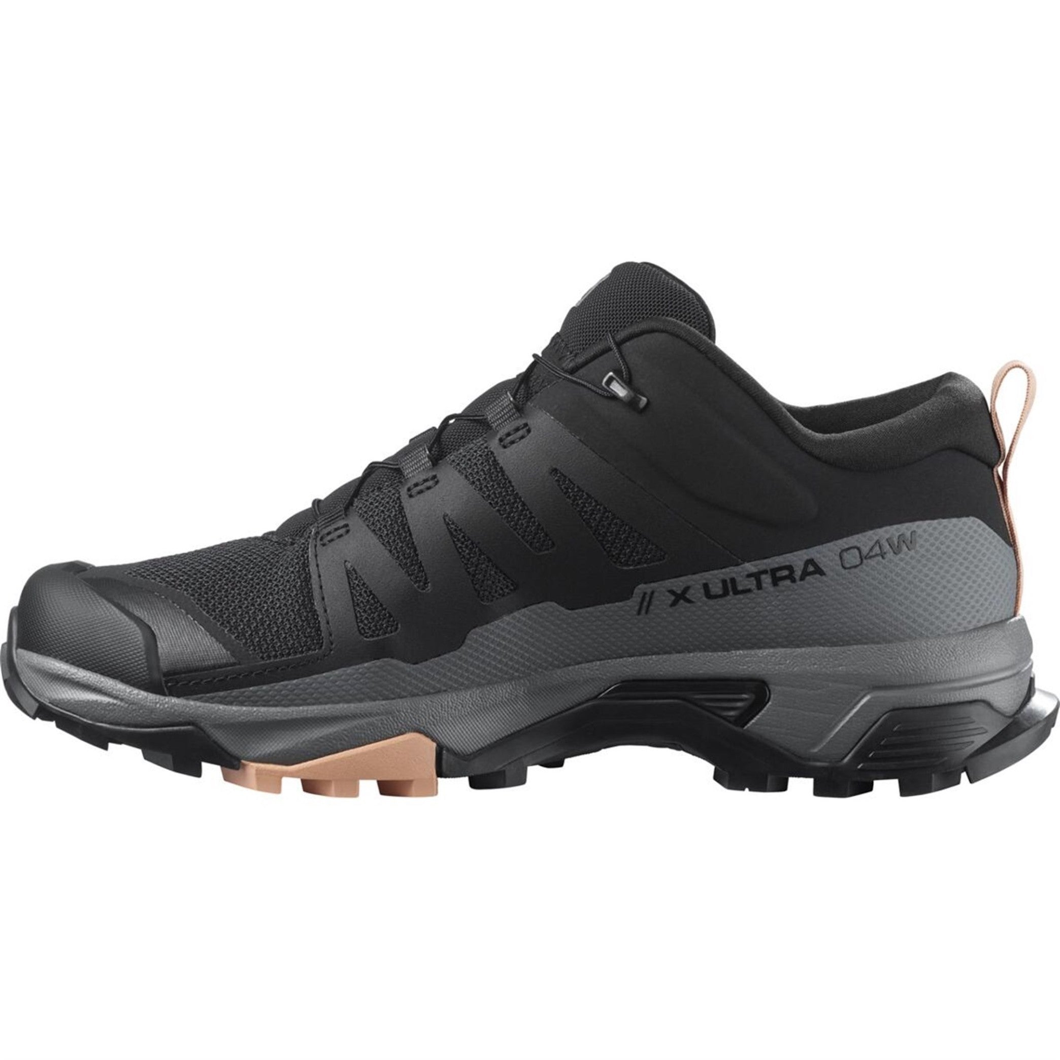 SALOMON X ULTRA 4 W hiking footwear - black/grey