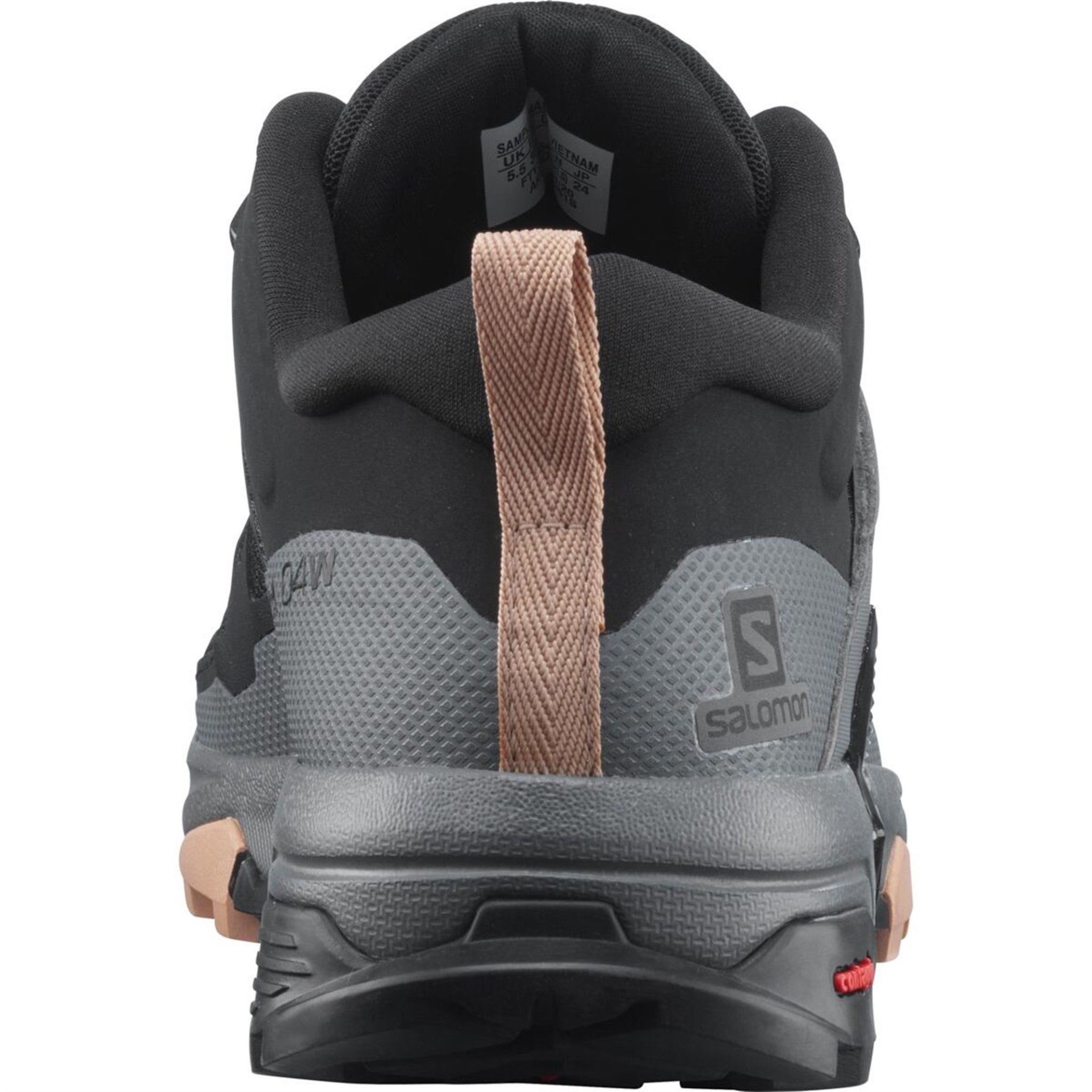 SALOMON X ULTRA 4 W hiking footwear - black/grey