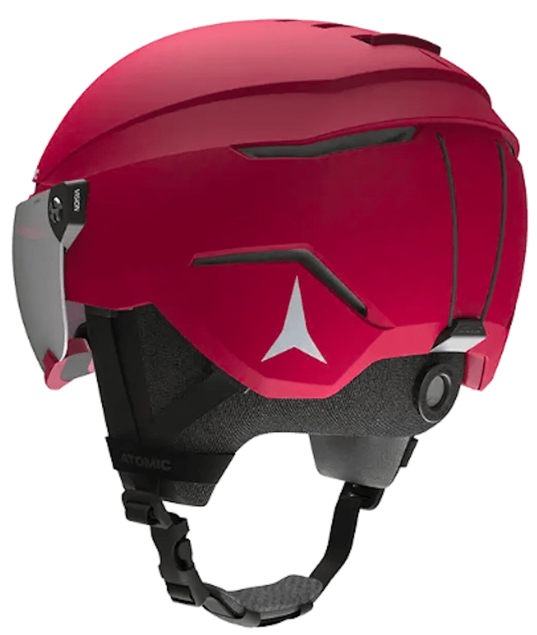 ATOMIC SAVOR VISOR ST / ST C2 helmet - dark red w/silver - ATOMIC - Evelostore