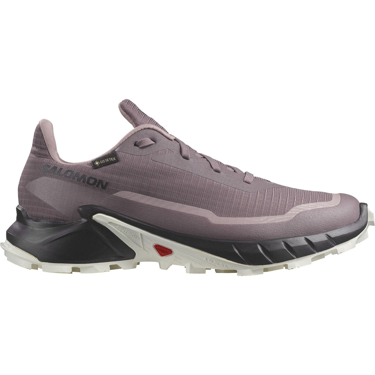 Zapatillas de trail running SALOMON ALPHACROSS 5 GTX W - violeta/blanco/negro
