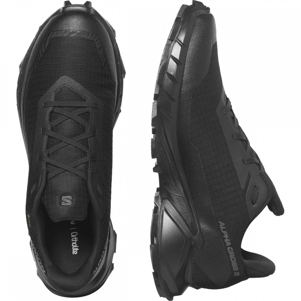 Scarpe da trail running SALOMON ALPHACROSS 5 GTX - nero