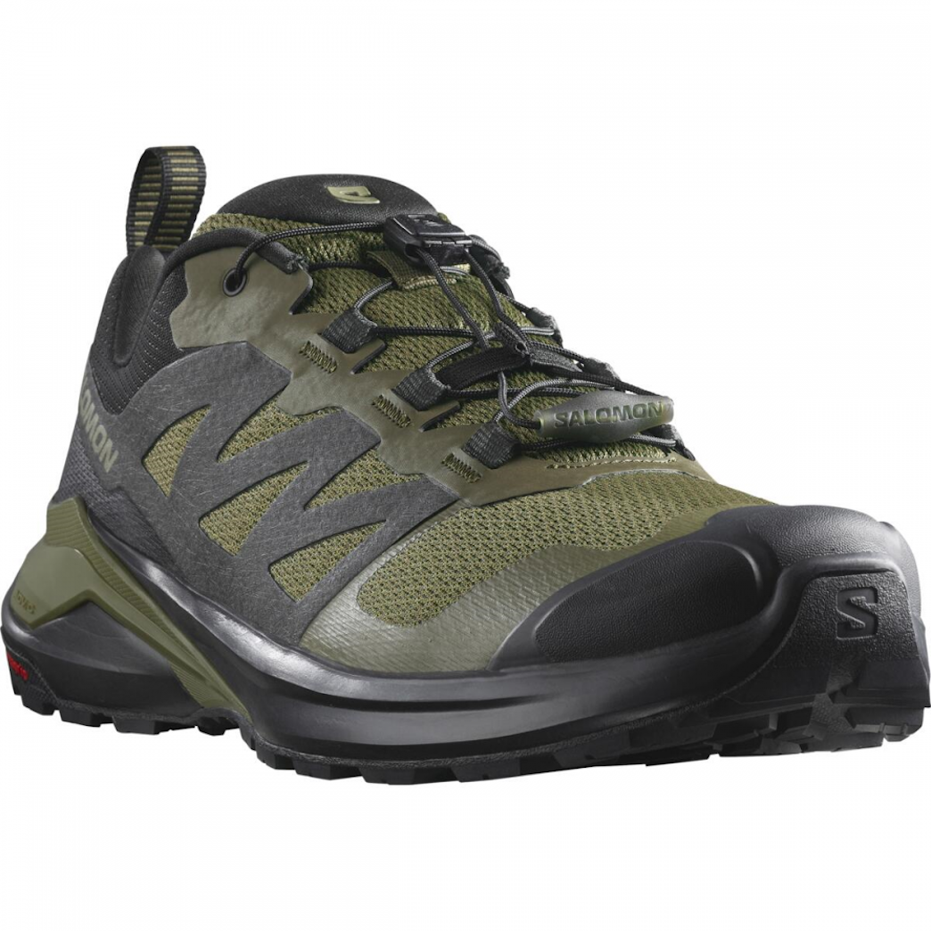 SALOMON X ADVENTURE skriešanas apavi - green/black