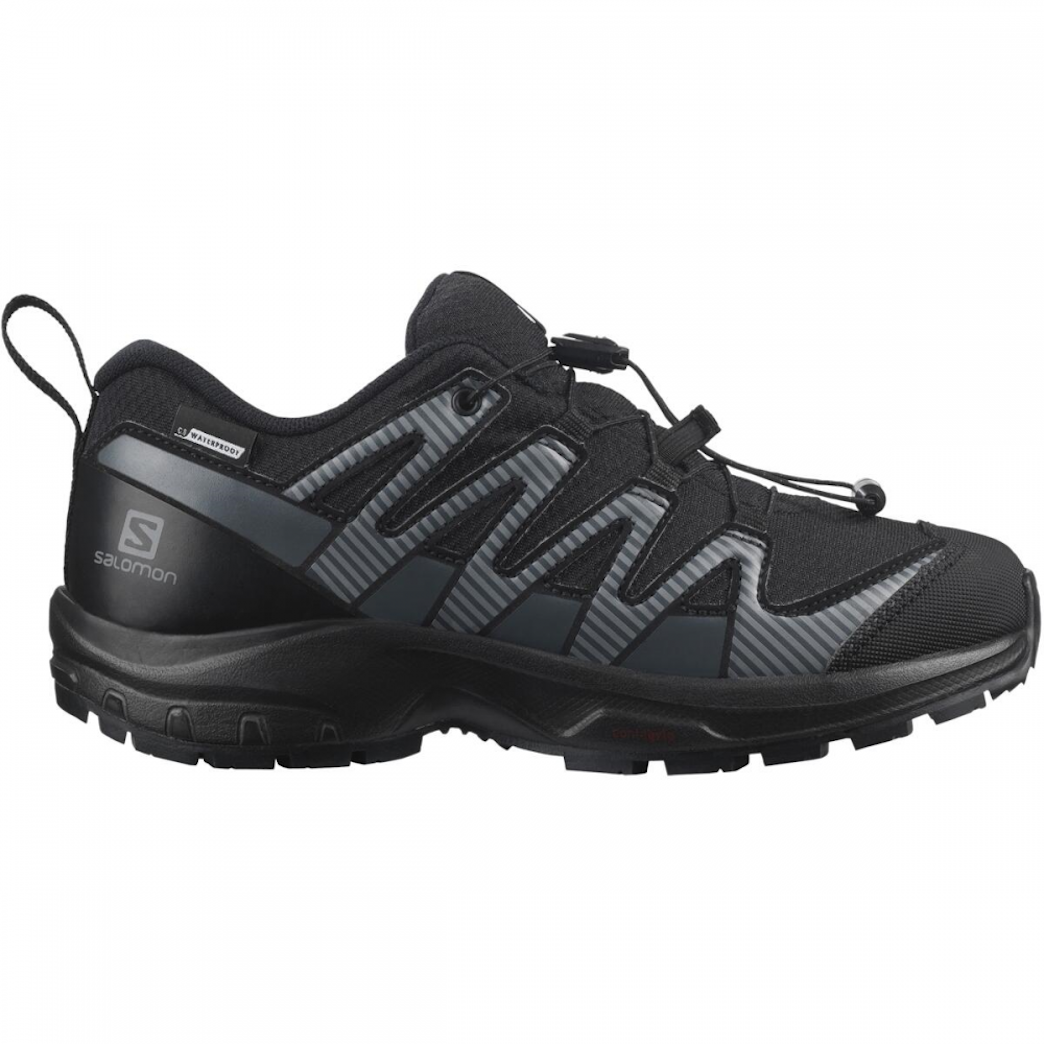 SALOMON XA PRO V8 CSWP J Trailrunning-Schuhe - Schwarz/Grau