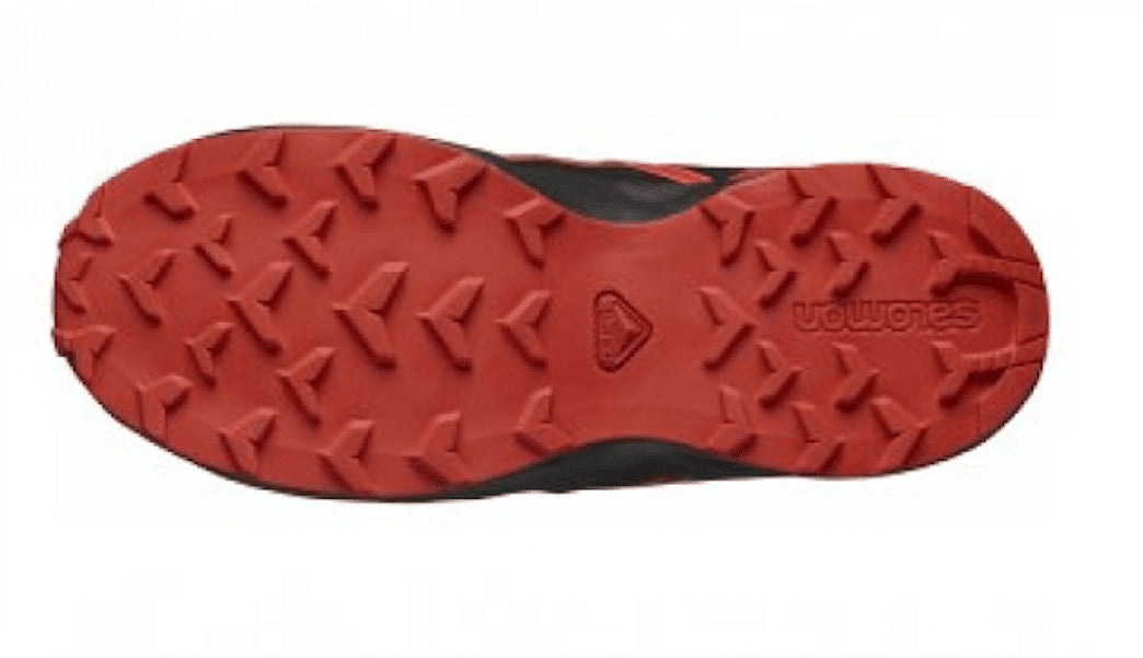 SALOMON SPEEDCROSS CSWP J trail running shoes - black/red/orange - SALOMON - Evelostore