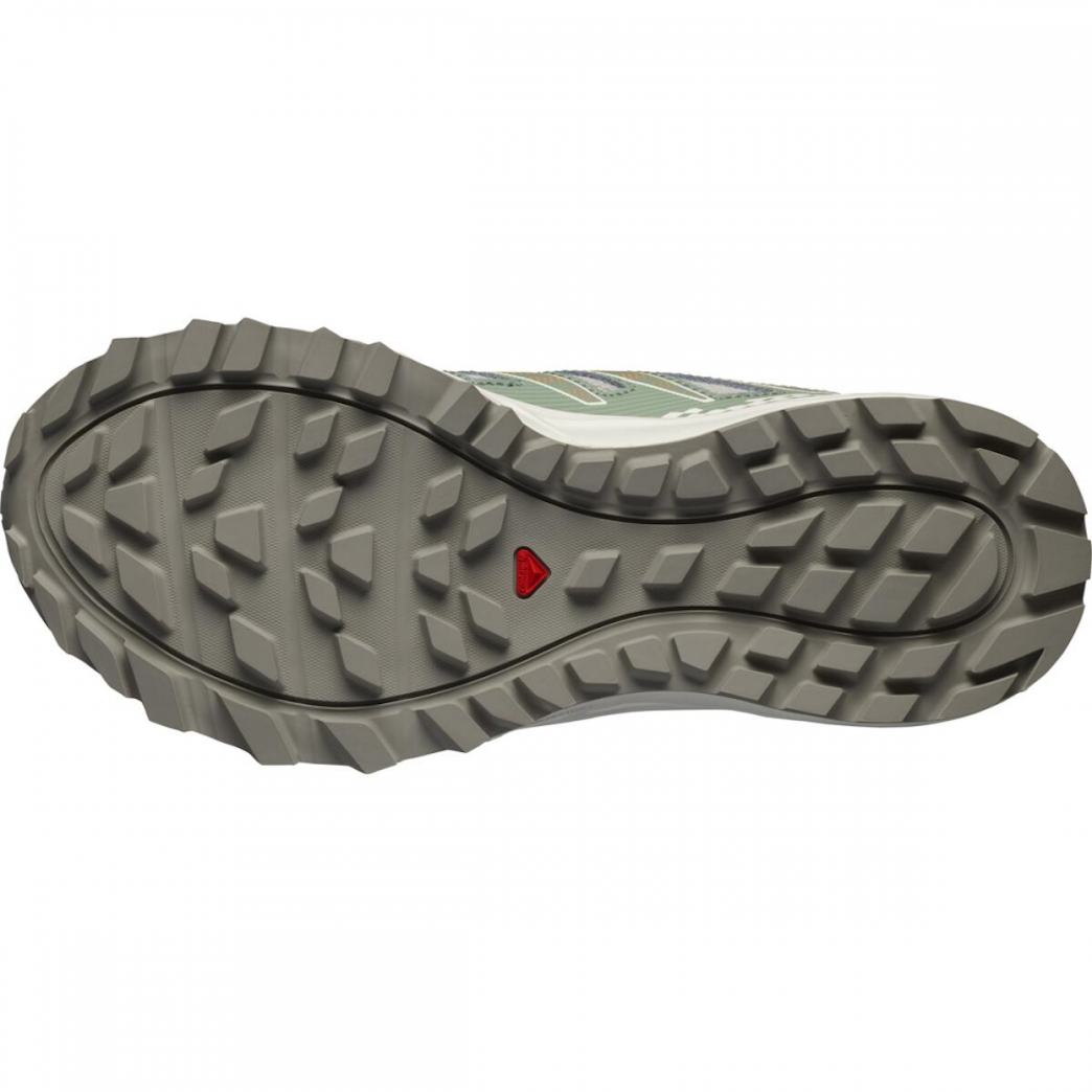 SALOMON WANDER W pārgājiena apavi - green/grey/orange