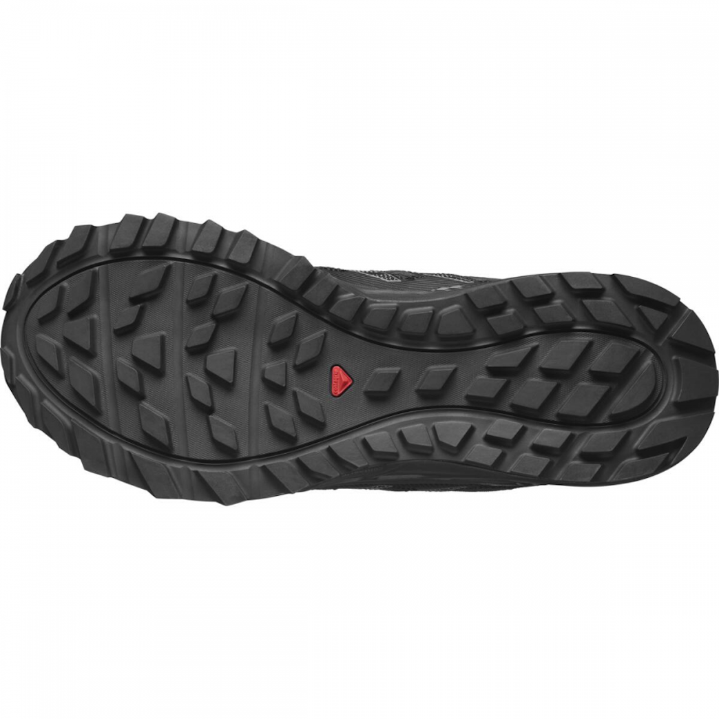 SALOMON WANDER trail running shoes - black/grey