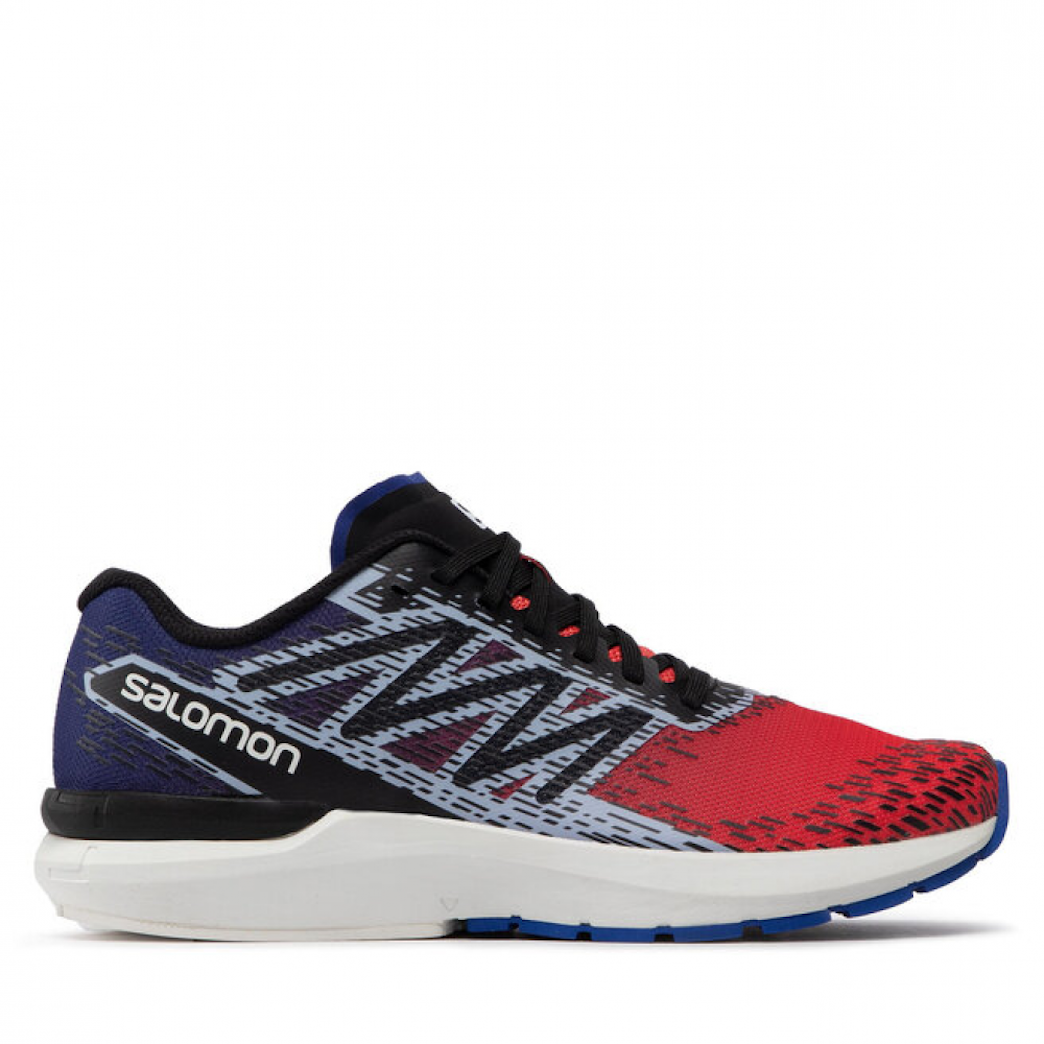 Scarpe da trail running SALOMON SONIC 5 BALANCE - rosso/blu/nero