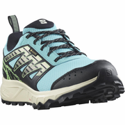 SALOMON WANDER GTX W Trailrunning-Schuhe - Blau/Grün/Schwarz