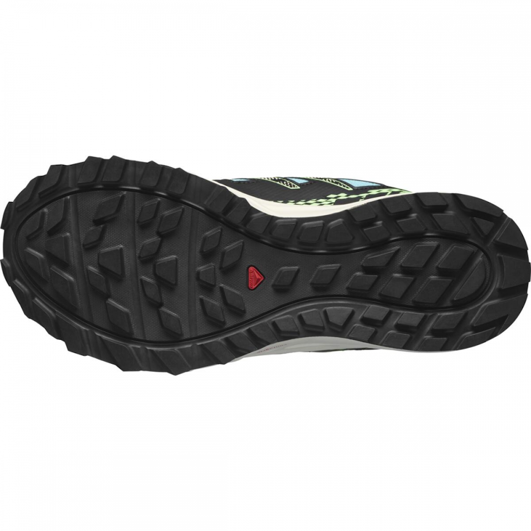 SALOMON WANDER GTX W Trailrunning-Schuhe - Blau/Grün/Schwarz