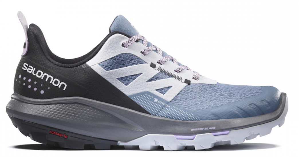 Scarpe da trail running SALOMON OUTPULSE GTX W - azzurro/grigio/nero