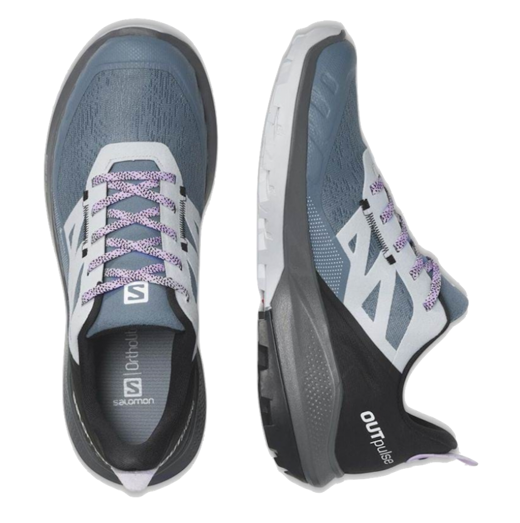 Scarpe da trail running SALOMON OUTPULSE GTX W - azzurro/grigio/nero